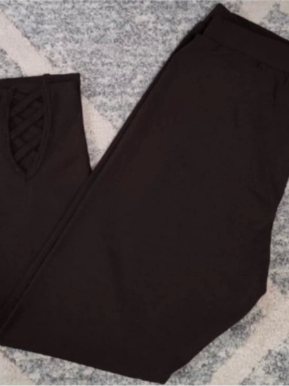 NWOT Signature Weekend Brown Crop Leggings, Sz M